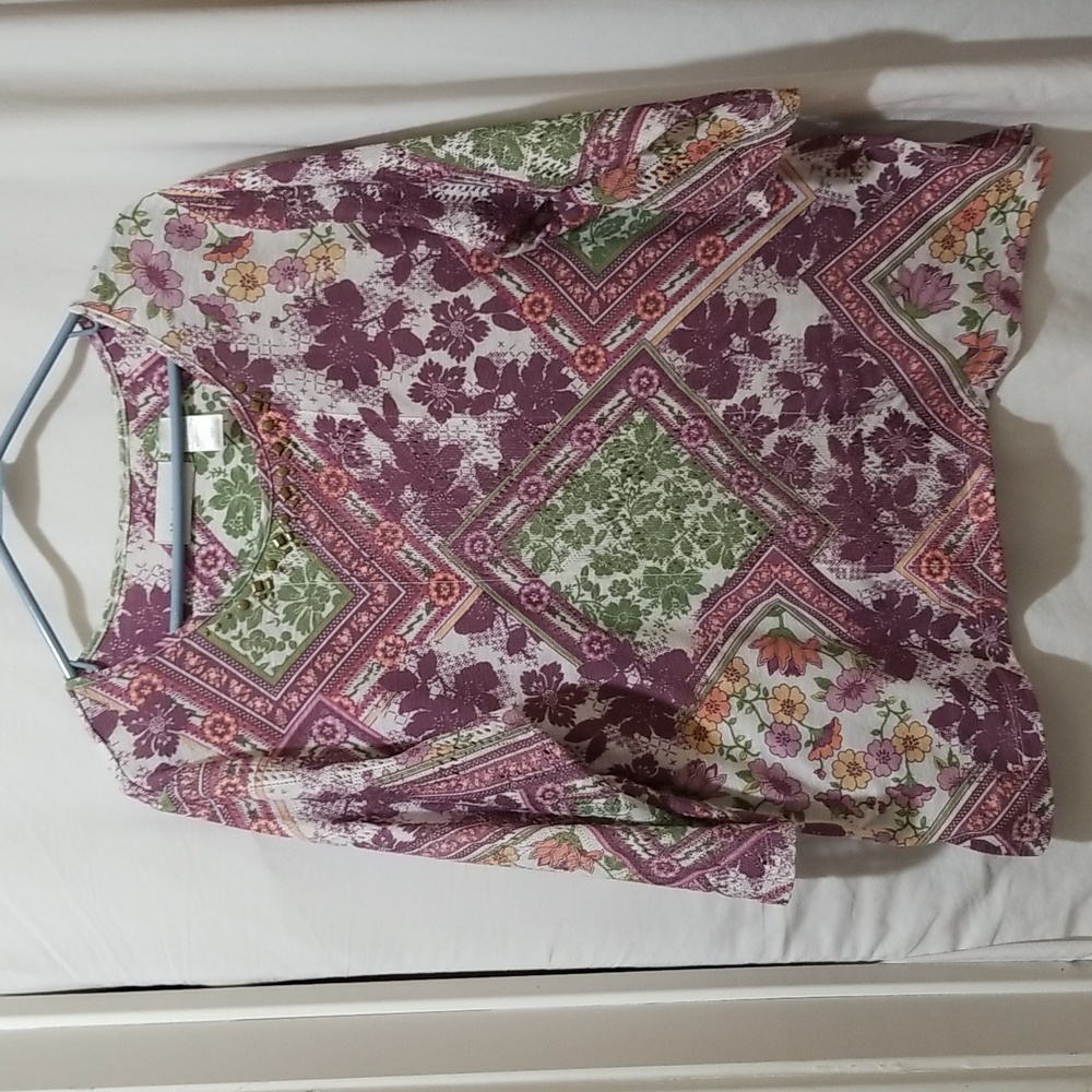 ALFRED DUNNER Woman's Top Size L